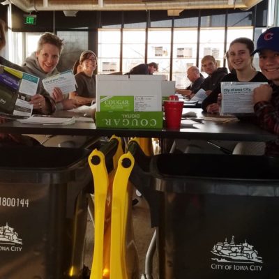 Educating residents about Iowa City's new recycling carts
