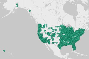 PP recycling access across the US